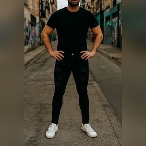 Kuwallatee Distressed Jeans